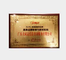 最具品牌影响力移民机构