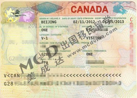 加拿大自由行签证