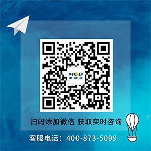 蓝色海洋波纹照片微信公众号二维码.gif